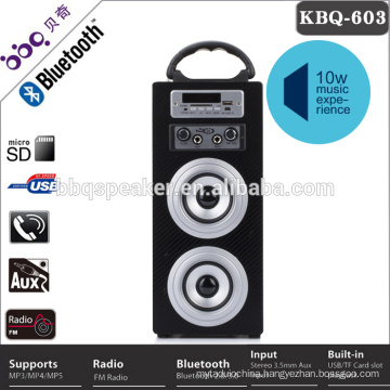 High quality 10W loud doss car bluetooth speaker